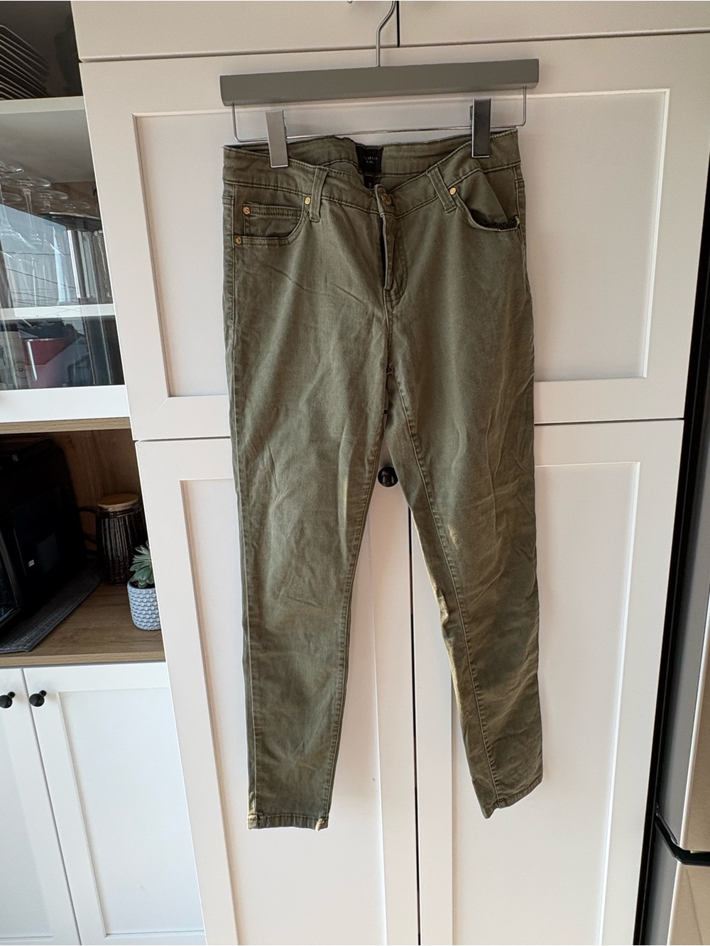 Celebrity Pink Olive Green Skinny Jeans